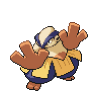 Battler sprite for Hariyama