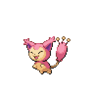 Battler sprite for Skitty