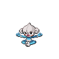 Battler sprite for Meditite