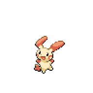 Battler sprite for Plusle