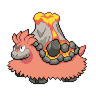 Battler sprite for Camerupt