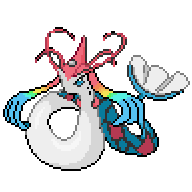 Battler sprite for Milotic