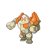 Battler sprite for Regirock
