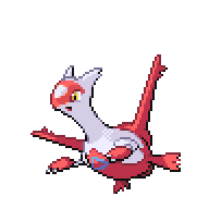 Battler sprite for Latias