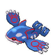 Battler sprite for Kyogre
