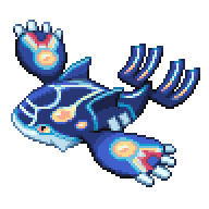Battler sprite for Kyogre