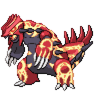 Battler sprite for Groudon