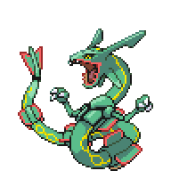 Battler sprite for Rayquaza