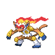 Battler sprite for Infernape