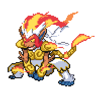 Battler sprite for Infernape
