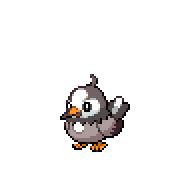 Battler sprite for Starly