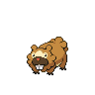 Battler sprite for Bidoof