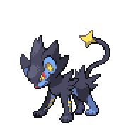 Battler sprite for Luxray
