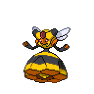 Battler sprite for Vespiquen