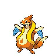 Battler sprite for Floatzel