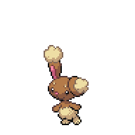 Battler sprite for Buneary