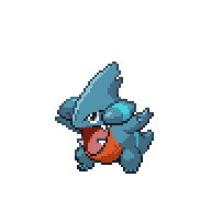 Battler sprite for Gible
