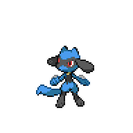 Battler sprite for Riolu