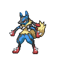 Battler sprite for Lucario