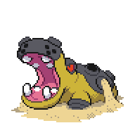 Battler sprite for Hippowdon
