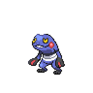 Battler sprite for Croagunk