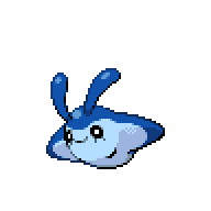 Battler sprite for Mantyke
