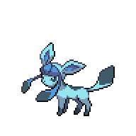 Battler sprite for Glaceon