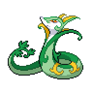 Battler sprite for Serperior
