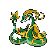 Battler sprite for Serperior