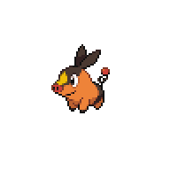Battler sprite for Tepig