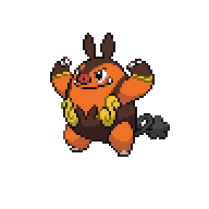 Battler sprite for Pignite