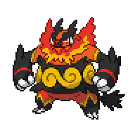 Battler sprite for Emboar