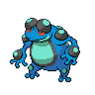 Battler sprite for Seismitoad
