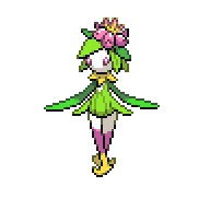 Battler sprite for Lilligant