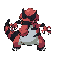 Battler sprite for Krookodile