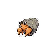 Battler sprite for Dwebble