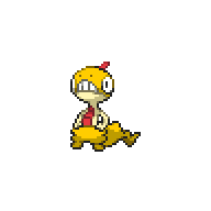 Battler sprite for Scraggy