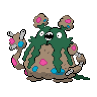 Battler sprite for Garbodor