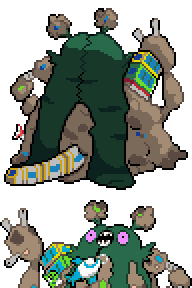 Battler sprite for Garbodor