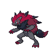 Battler sprite for Zoroark