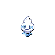 Battler sprite for Vanillite