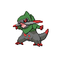 Battler sprite for Fraxure