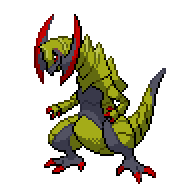 Battler sprite for Haxorus
