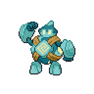 Battler sprite for Golett