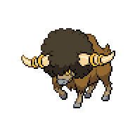 Battler sprite for Bouffalant