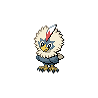 Battler sprite for Rufflet