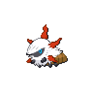 Battler sprite for Larvesta
