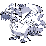 Battler sprite for Reshiram
