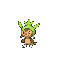 Battler sprite for Chespin