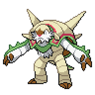 Battler sprite for Chesnaught